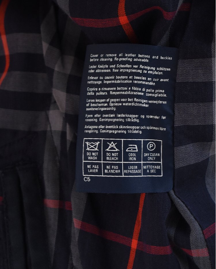 Trench Coat Burberry original vintage azul masculino